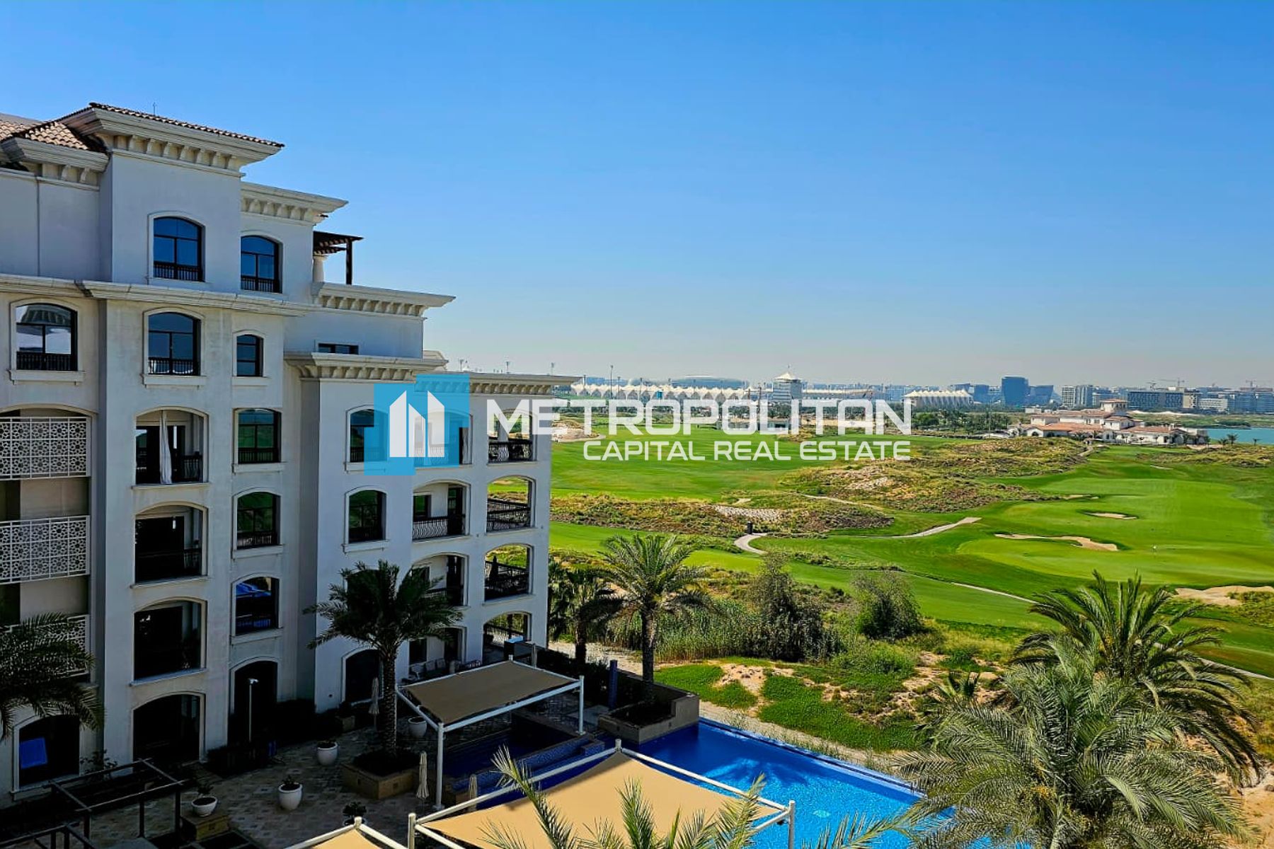 High Floor | Balcony|Golf and Water View |Spacious