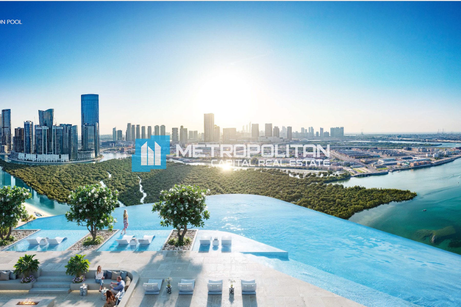 Full Mangrove View | High Floor 2BR | 2 Balconies