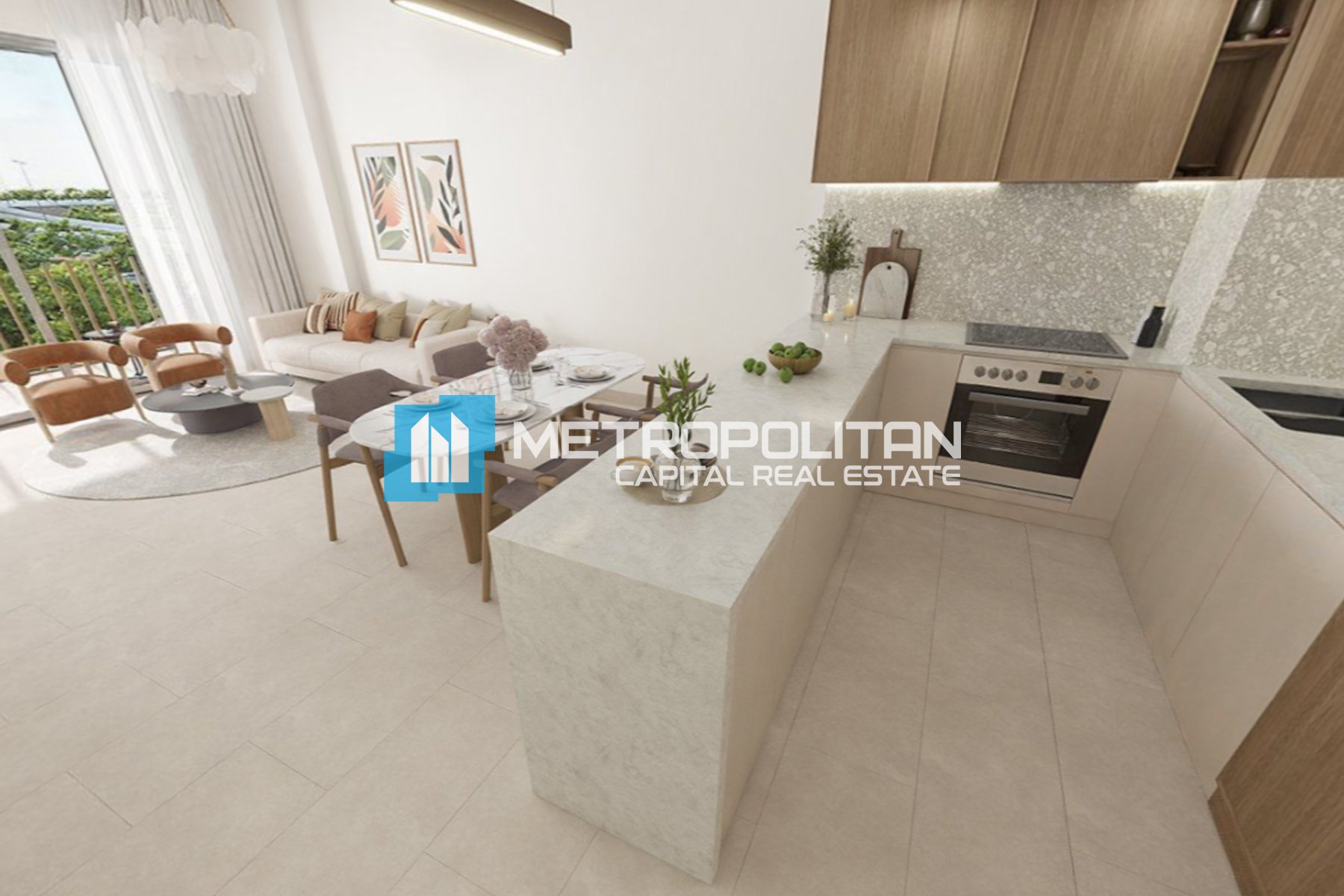 2BR w/ Laundry | Mid Floor | Community View photo-3