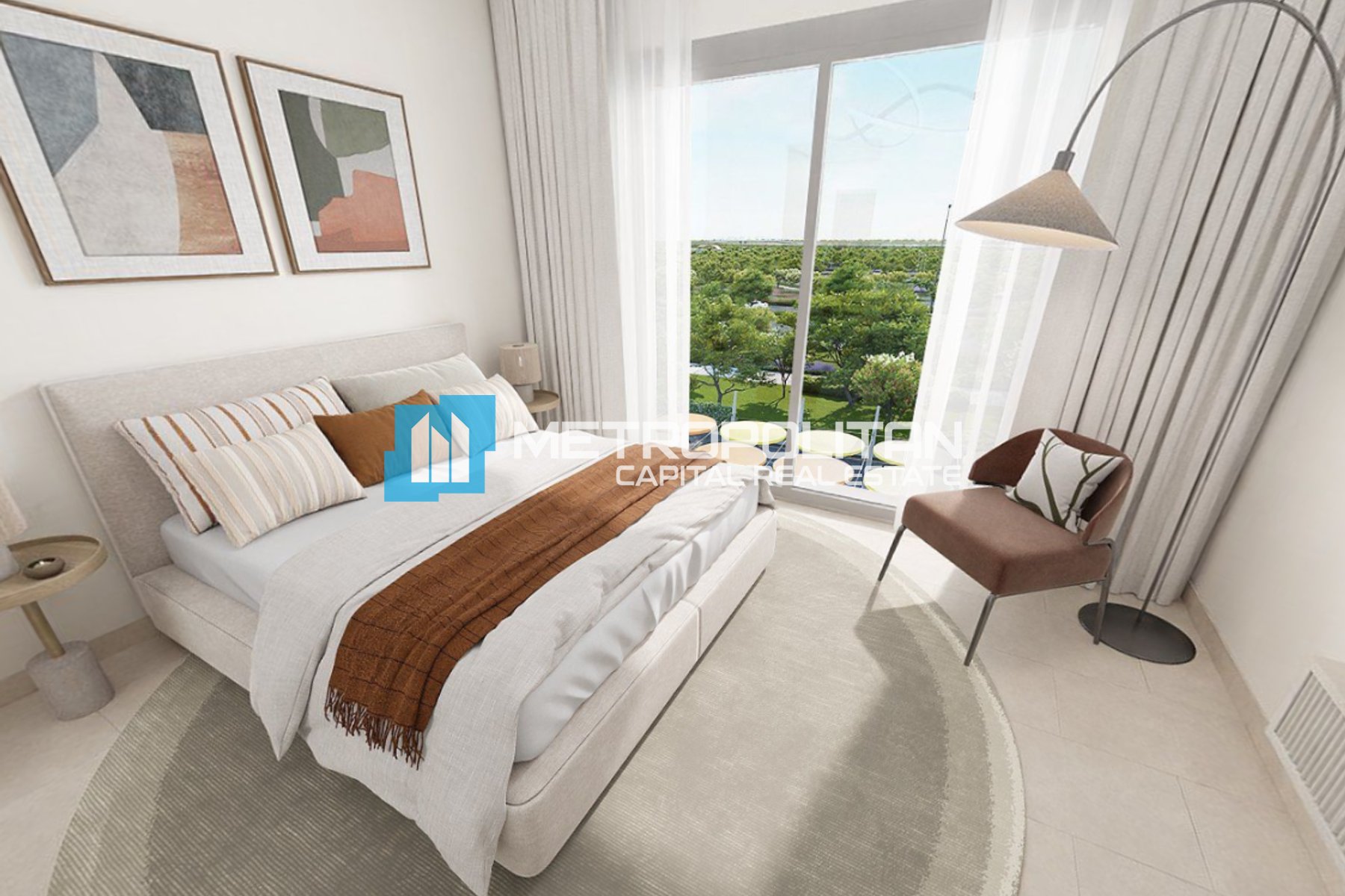 2BR w/ Laundry | Mid Floor | Community View photo-4