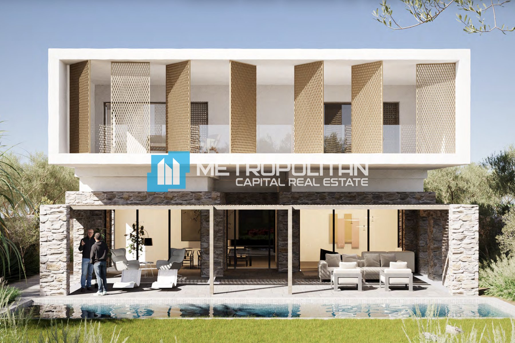4BR+Office| Skyline, Canal & Park View| Beachfront
