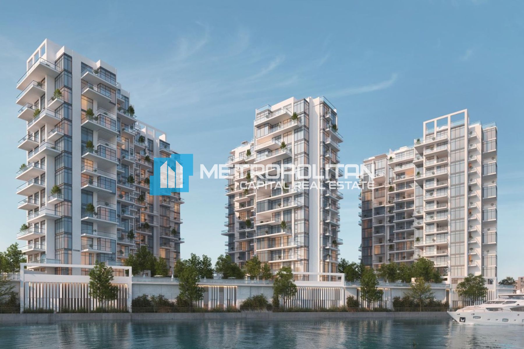 Furnished 3BR+M|High Floor|2 Balconies|Canal View