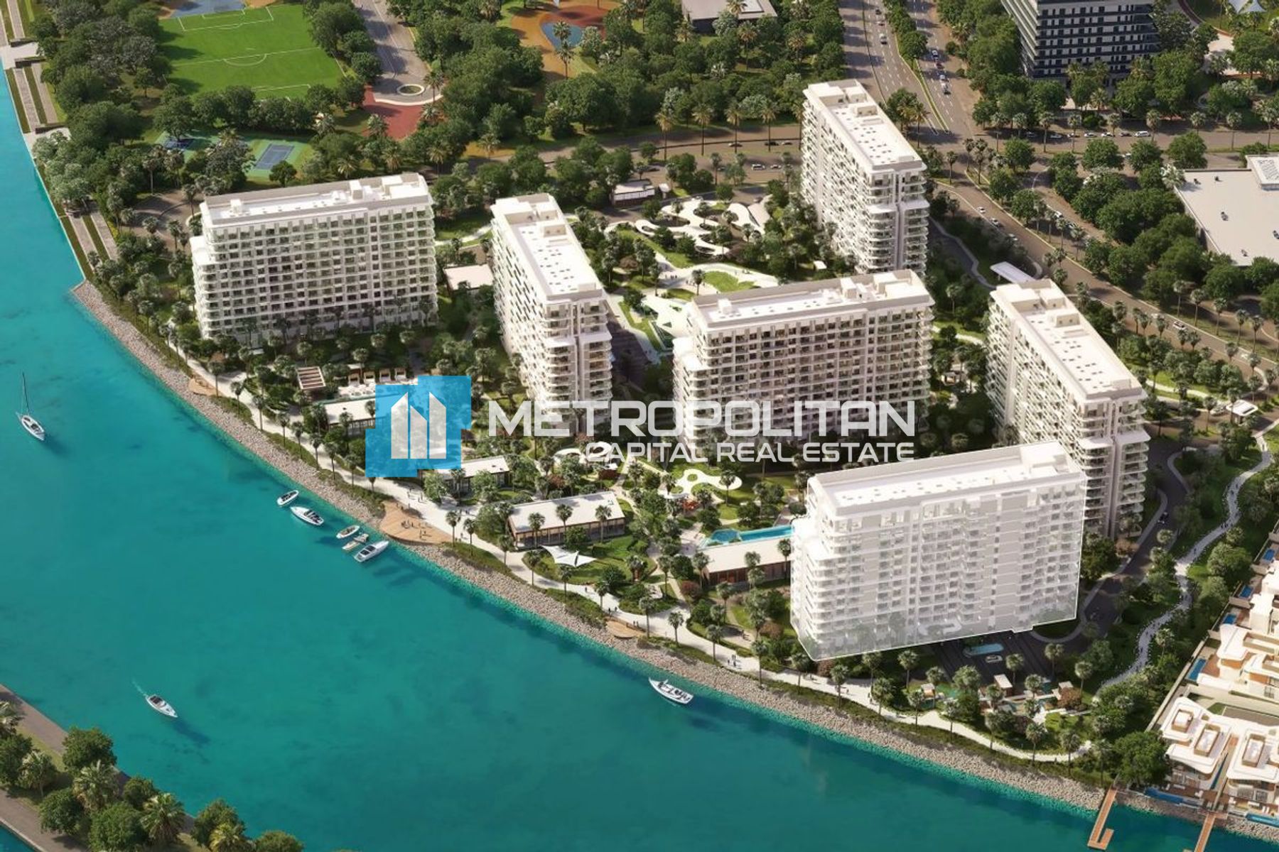 Canal View | 2BR w/ 2 Balconies | Full Facilities