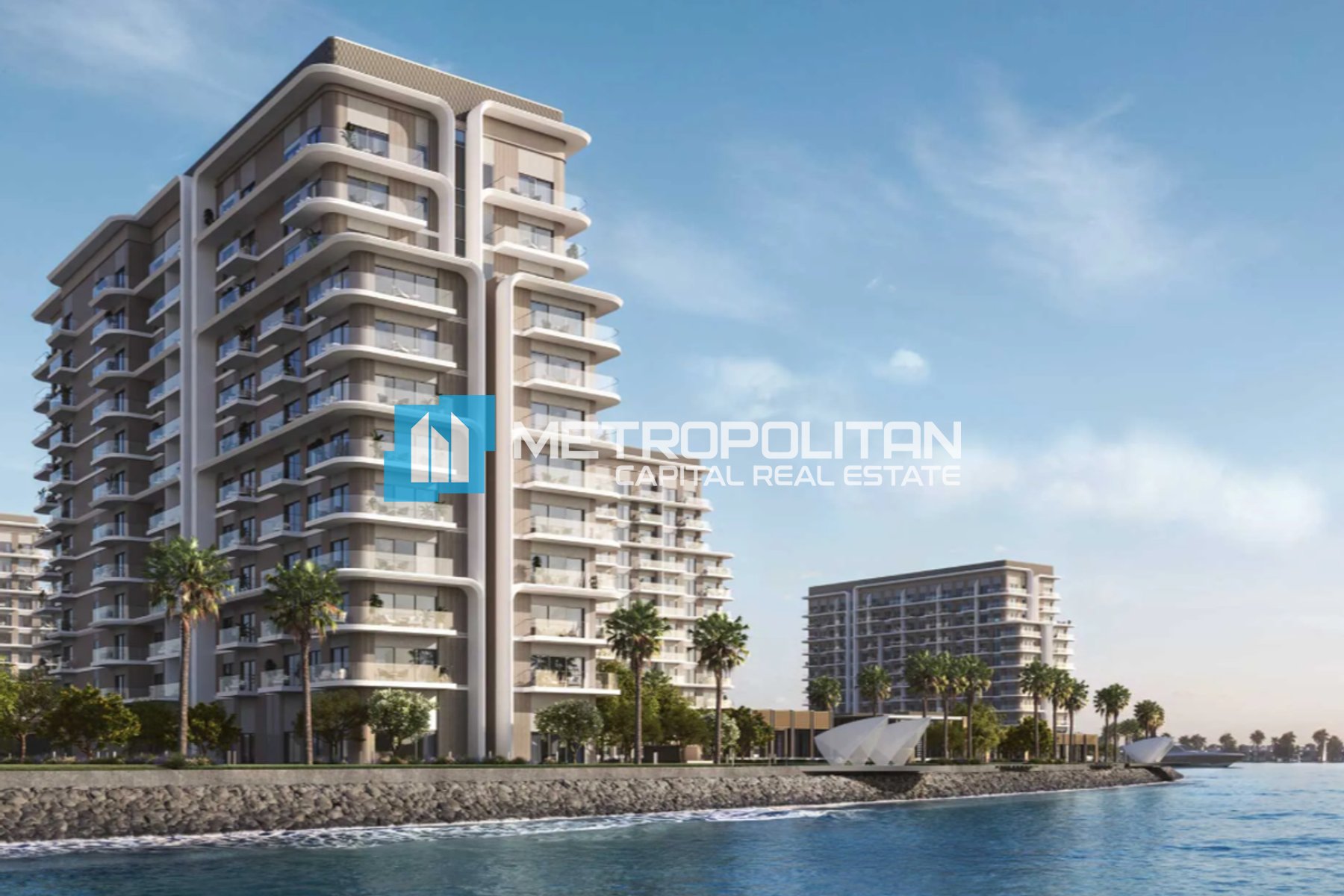 2BR with Balcony| Canal And Pool View| High Floor