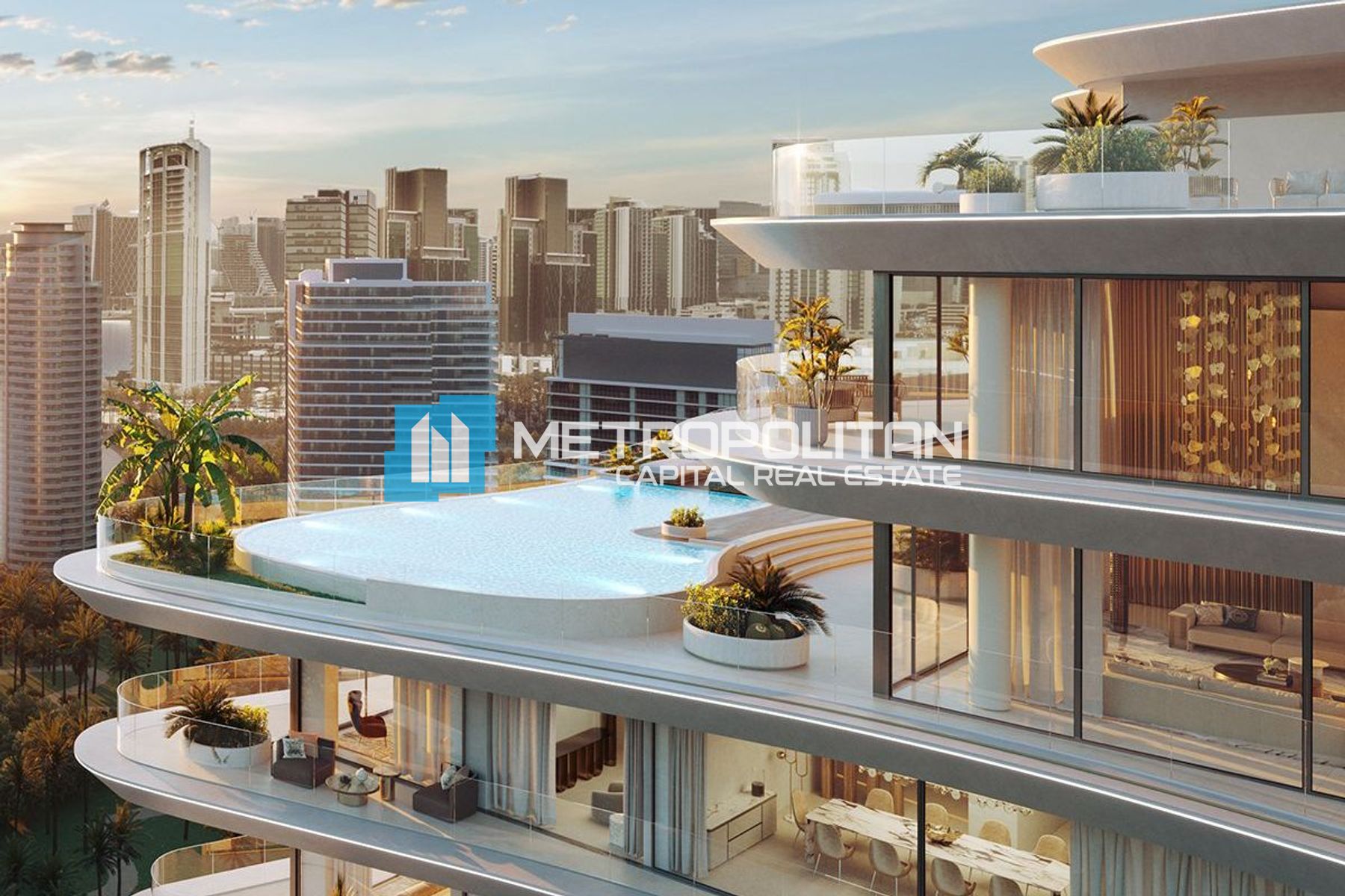 Sea & City View | Balcony | Waterfront Living photo-2