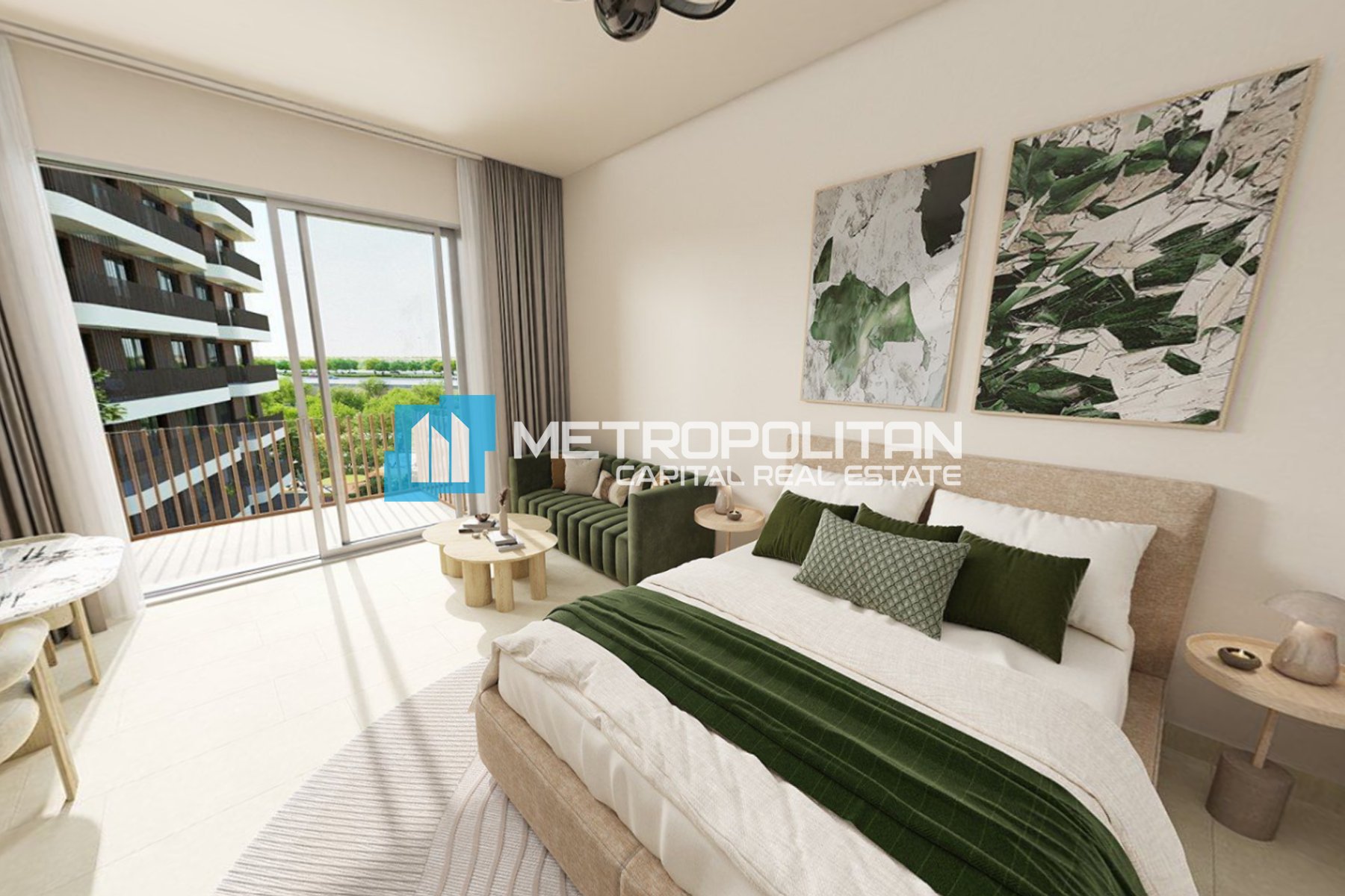 Fully Furnished| Studio w/ Balcony| Premium Living