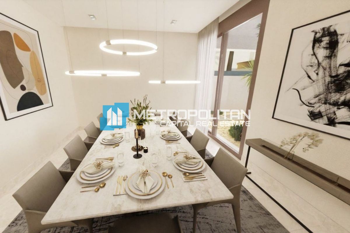 Al Sidr | 5BR + Maids | Single Row | Linear Park photo-21