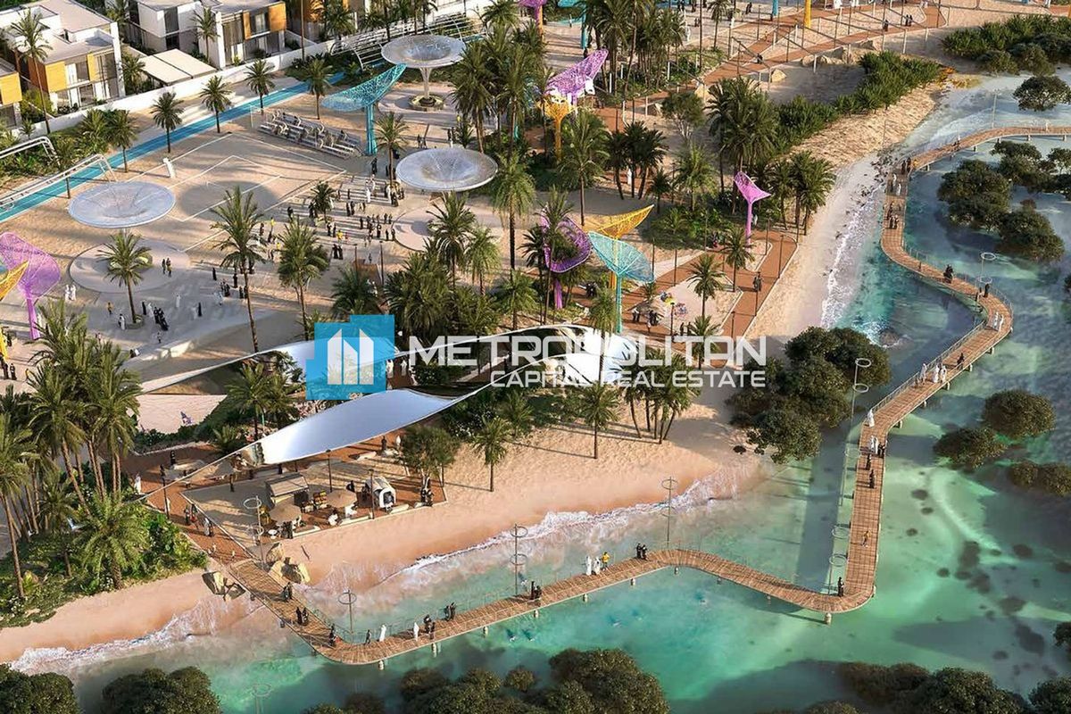 Al Sidr | 5BR + Maids | Single Row | Linear Park photo-2