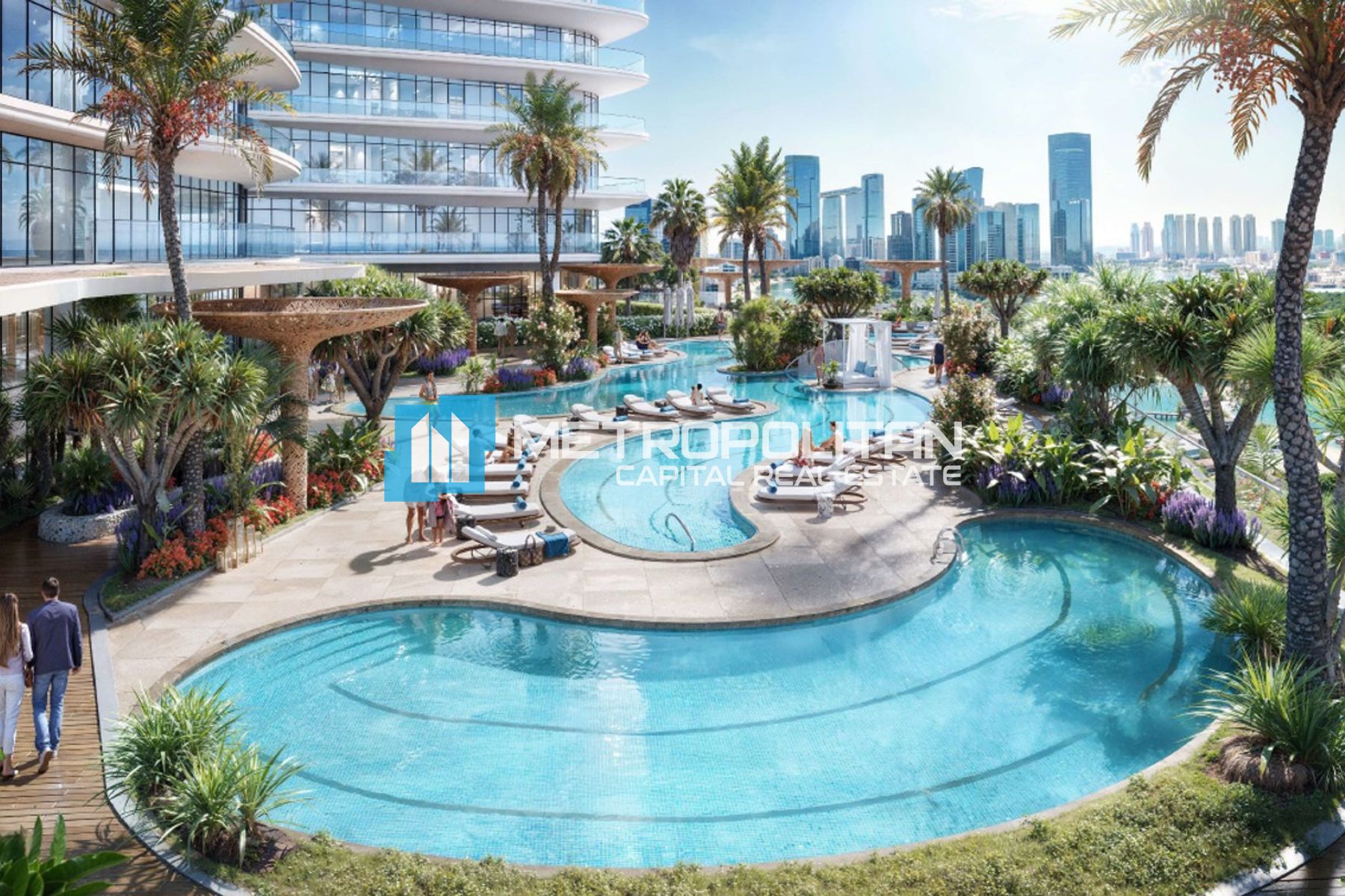 Amazing 1BR w/Balcony | High Floor | Full Sea View