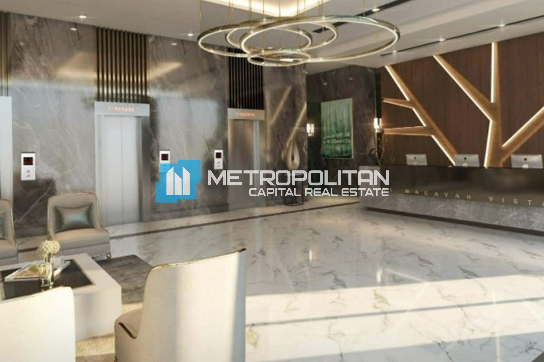 Modern Studio w/ Balcony | High Floor | Canal View photo-9