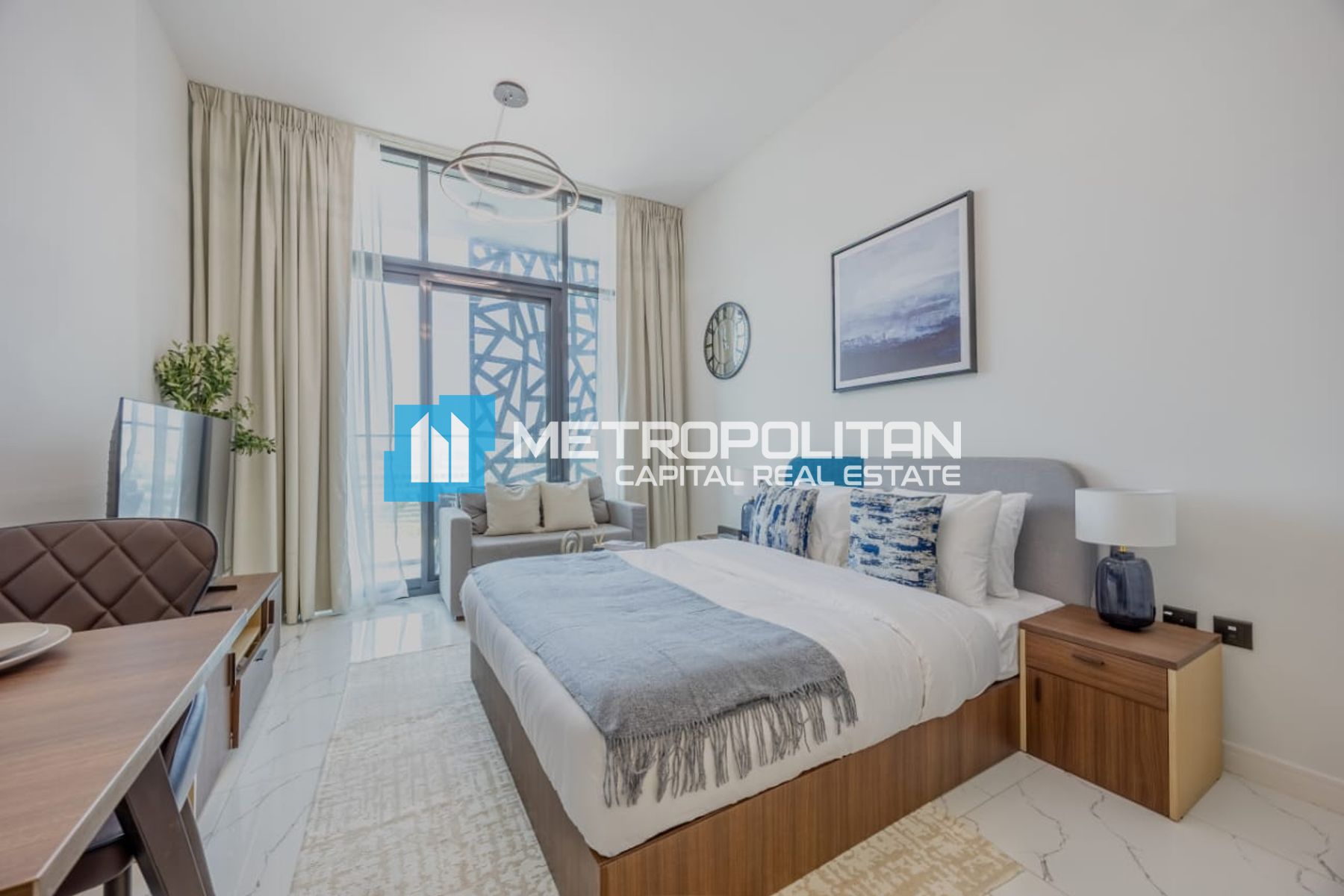 Studio w/ Balcony | Fully Furnished | High Floor photo-5