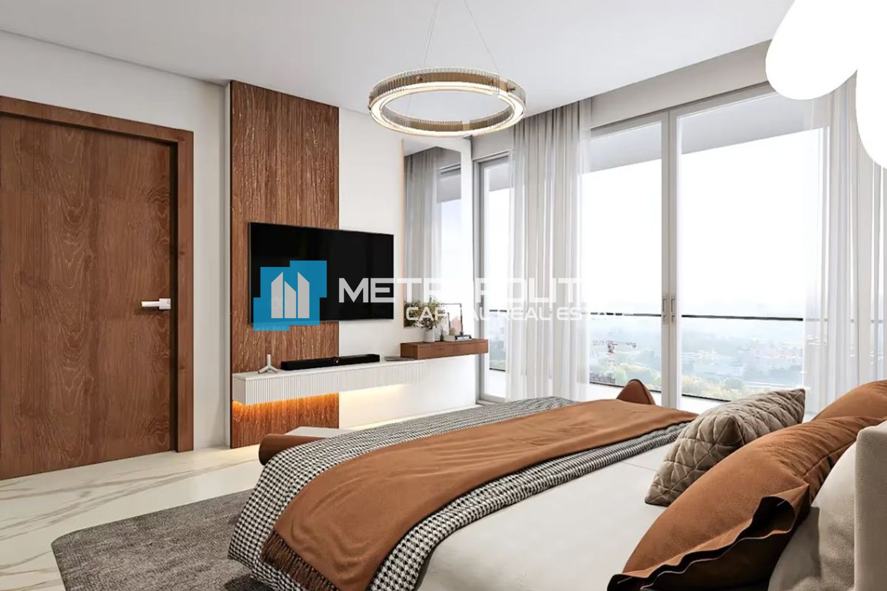 High Floor | Stunning Sea View | Bright 1 BR photo-2