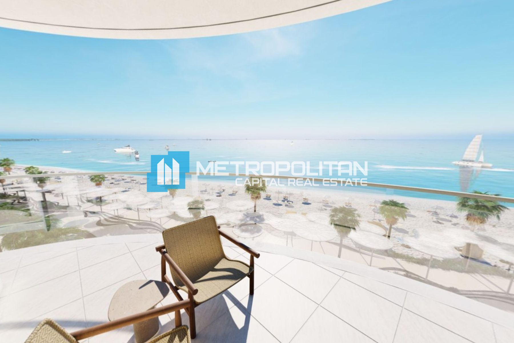 Full Sea View | Corner | Huge Balcony | Waterfront photo-12