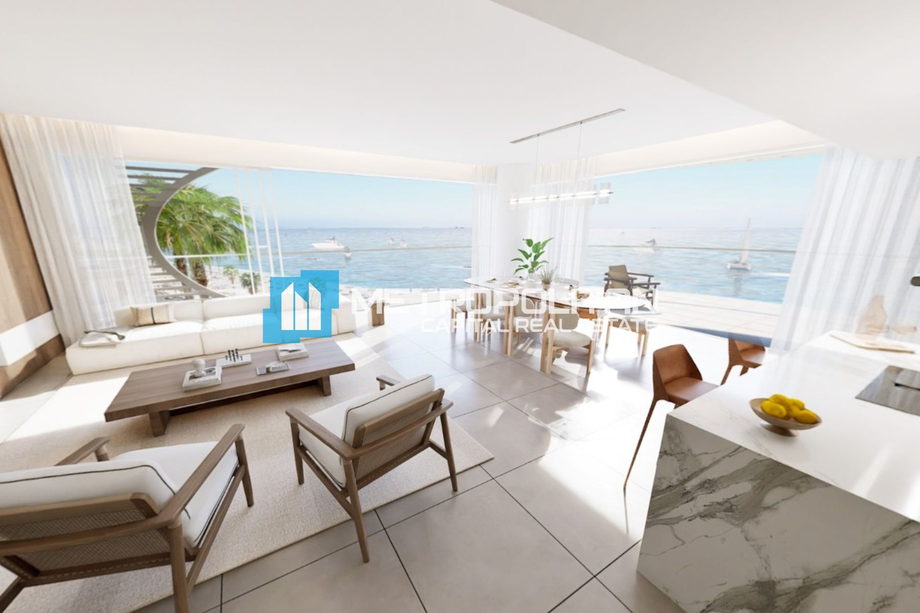Full Sea View | Corner | Huge Balcony | Waterfront photo-3