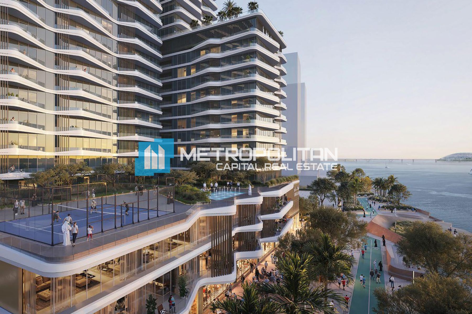 1BR | Partial Sea View | Balcony | Beach Access photo-14