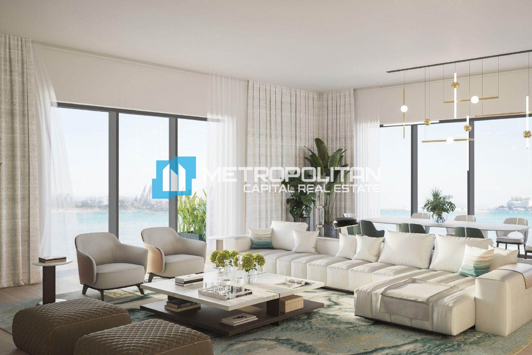 1BR | Partial Sea View | Balcony | Beach Access photo-1