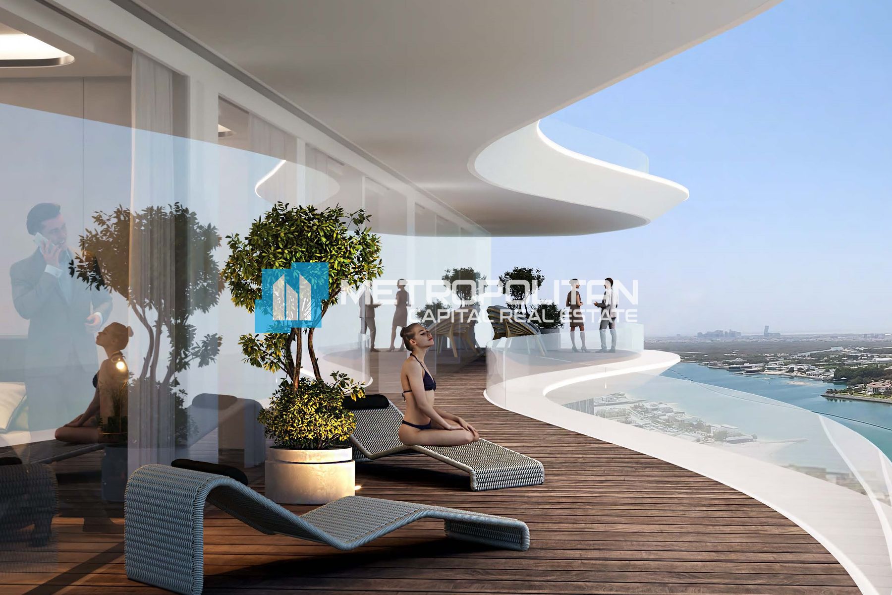 Canal View | Huge Layout 2BR+M | Branded Residence photo-5