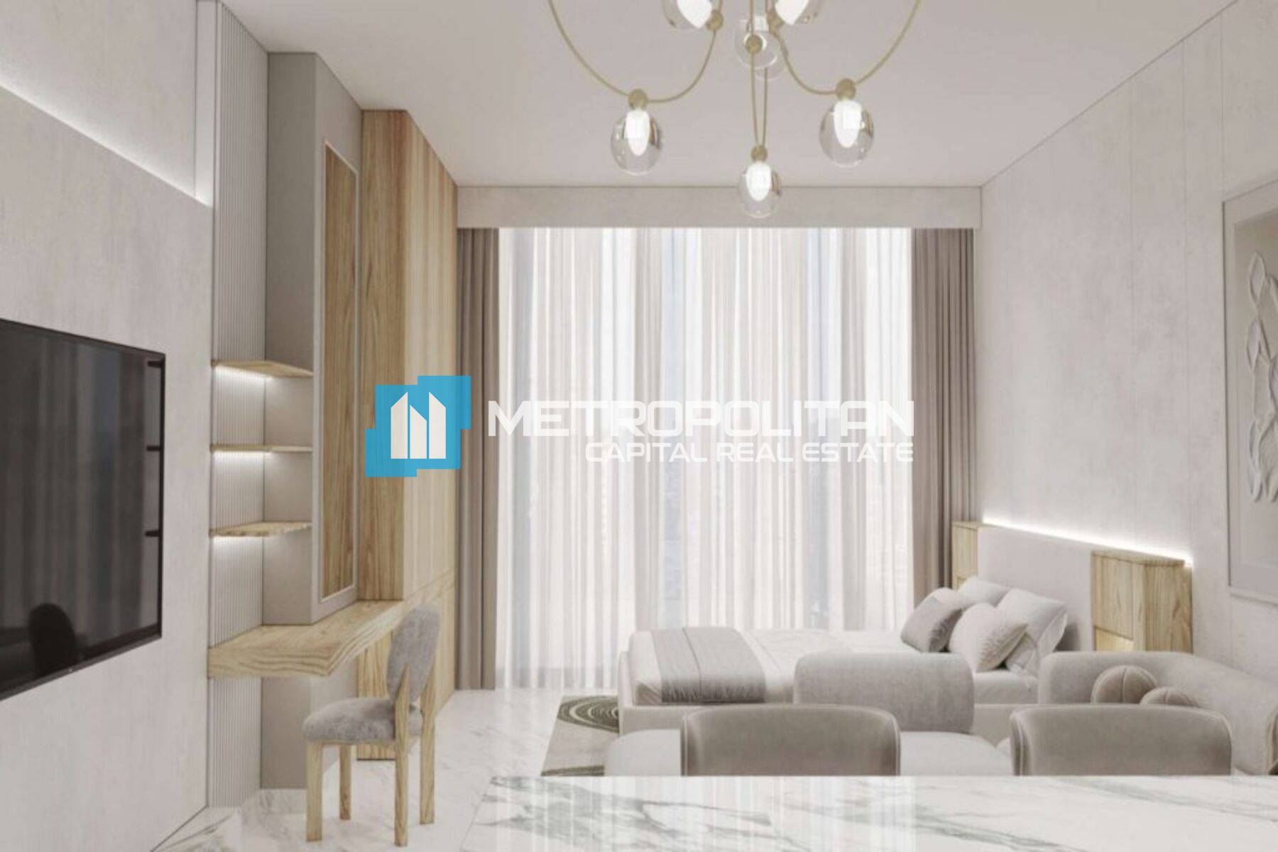 City View | 1BR w/ Balcony |High Floor |Prime Area photo-9