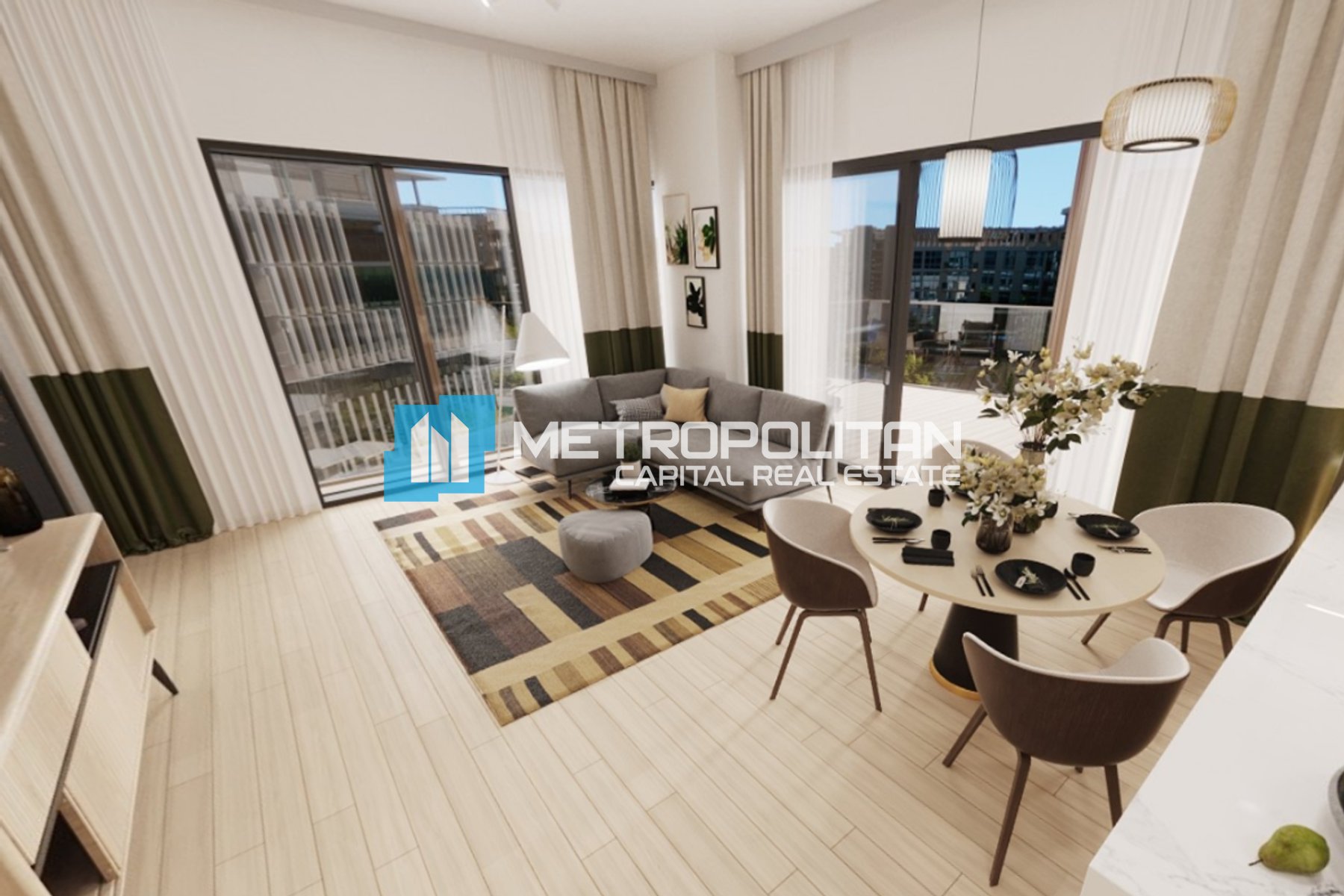 Large Terrace | Elegant Apartment | Fountain Views photo-10