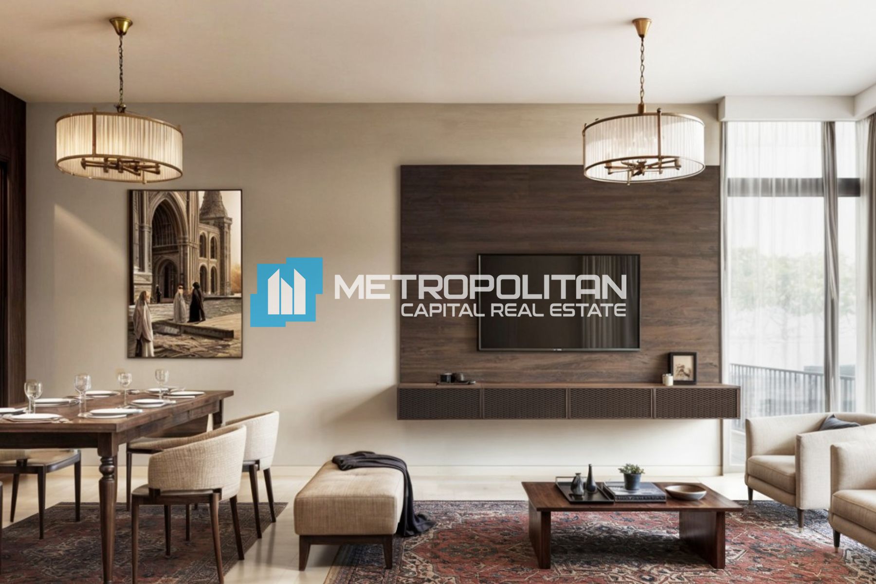 Fully Furnished | 1BR w/ Maids | Closed Kitchen photo-5