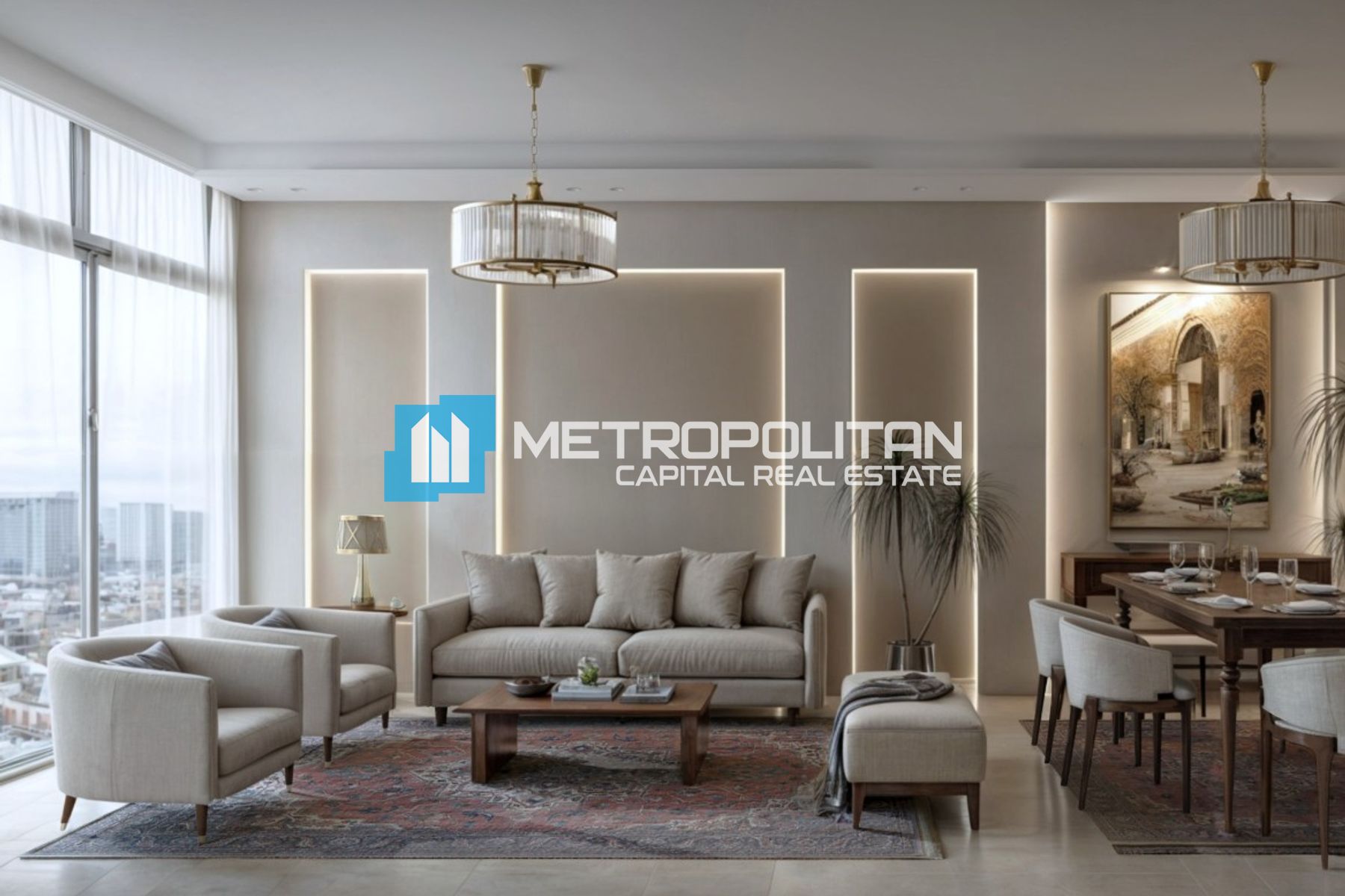 Fully Furnished | 1BR w/ Maids | Closed Kitchen photo-8