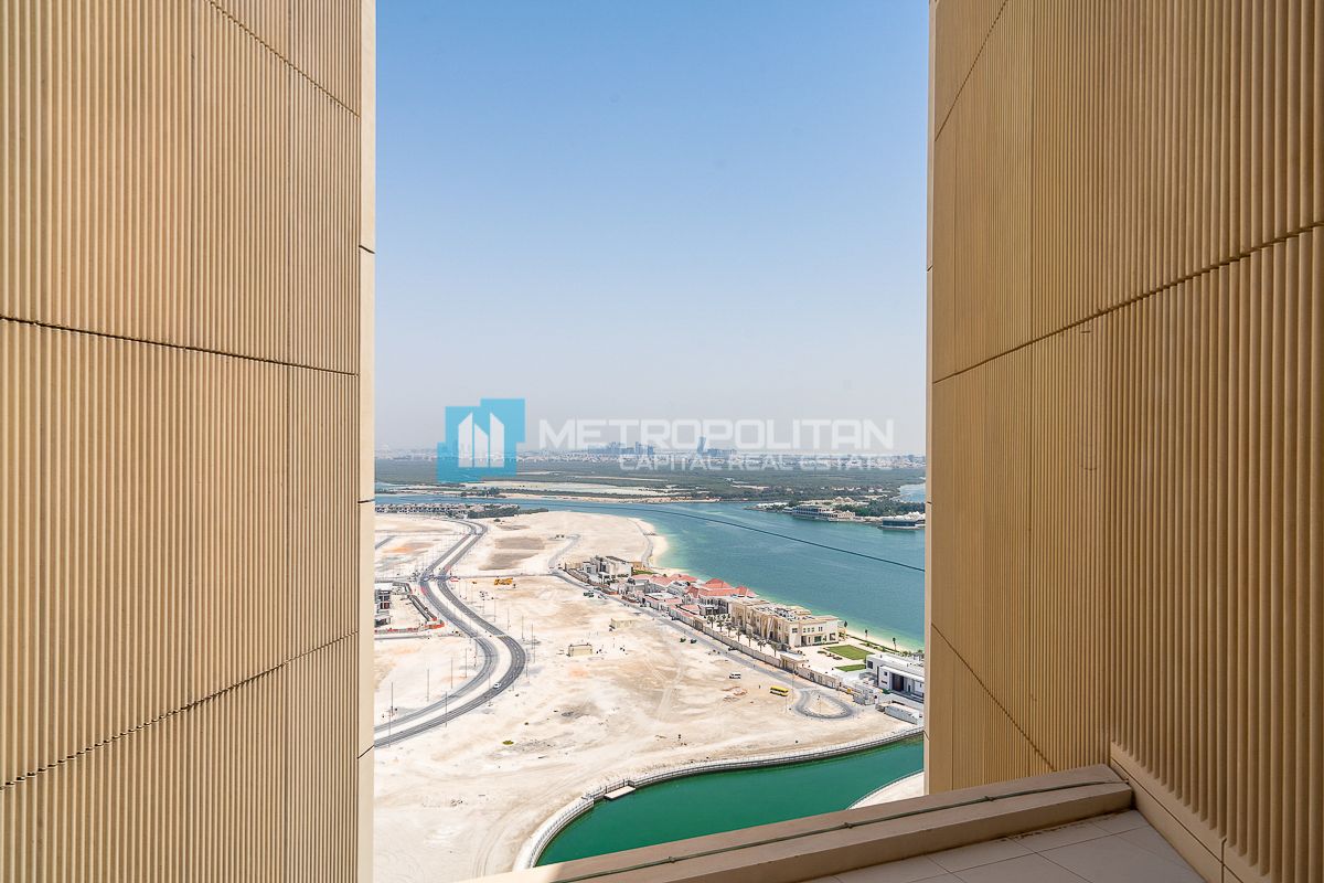 Canal View | Vacant 1BR w/ Balcony | Baheen Tower