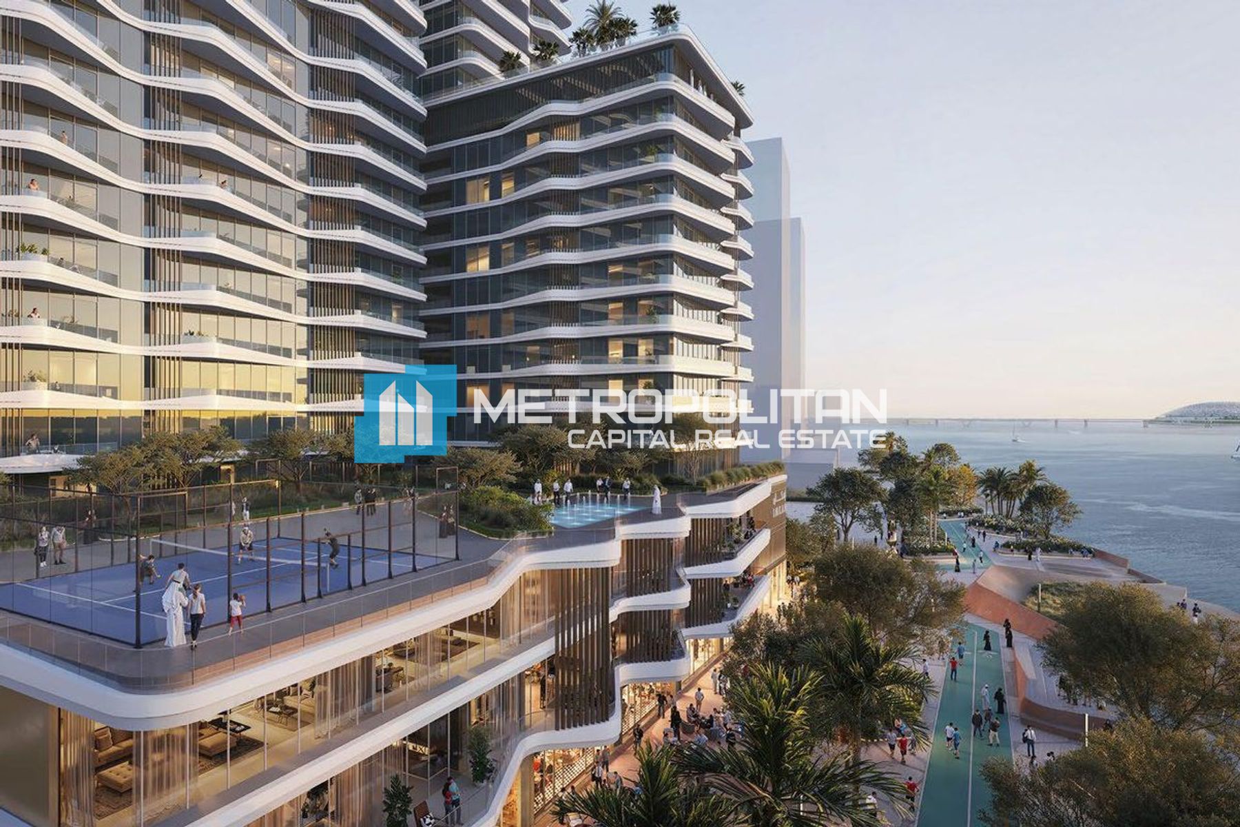 1BR | Partial Sea View | Balcony | Beach Access photo-0