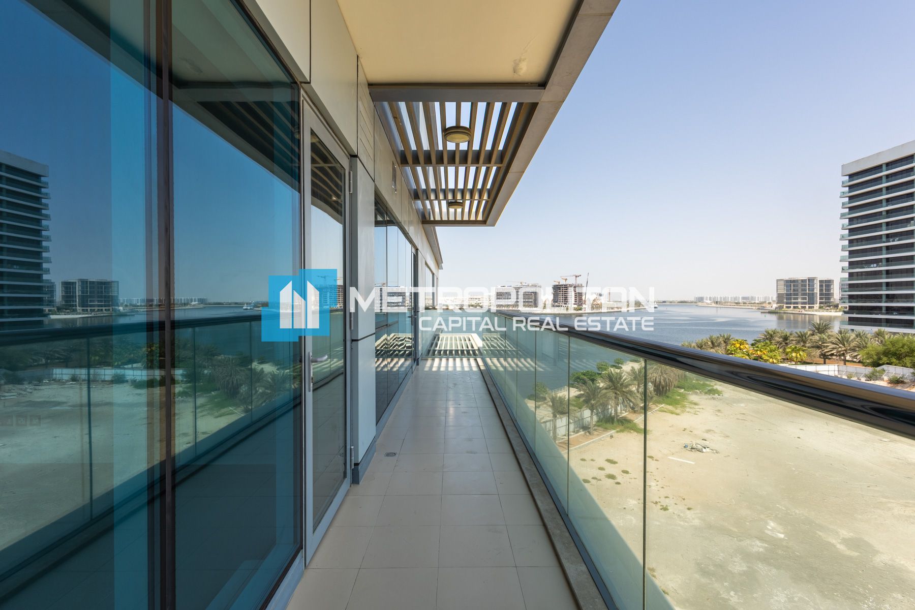 CANAL FACING | 1BR WITH MAID | BALCONY | VACANT photo-0
