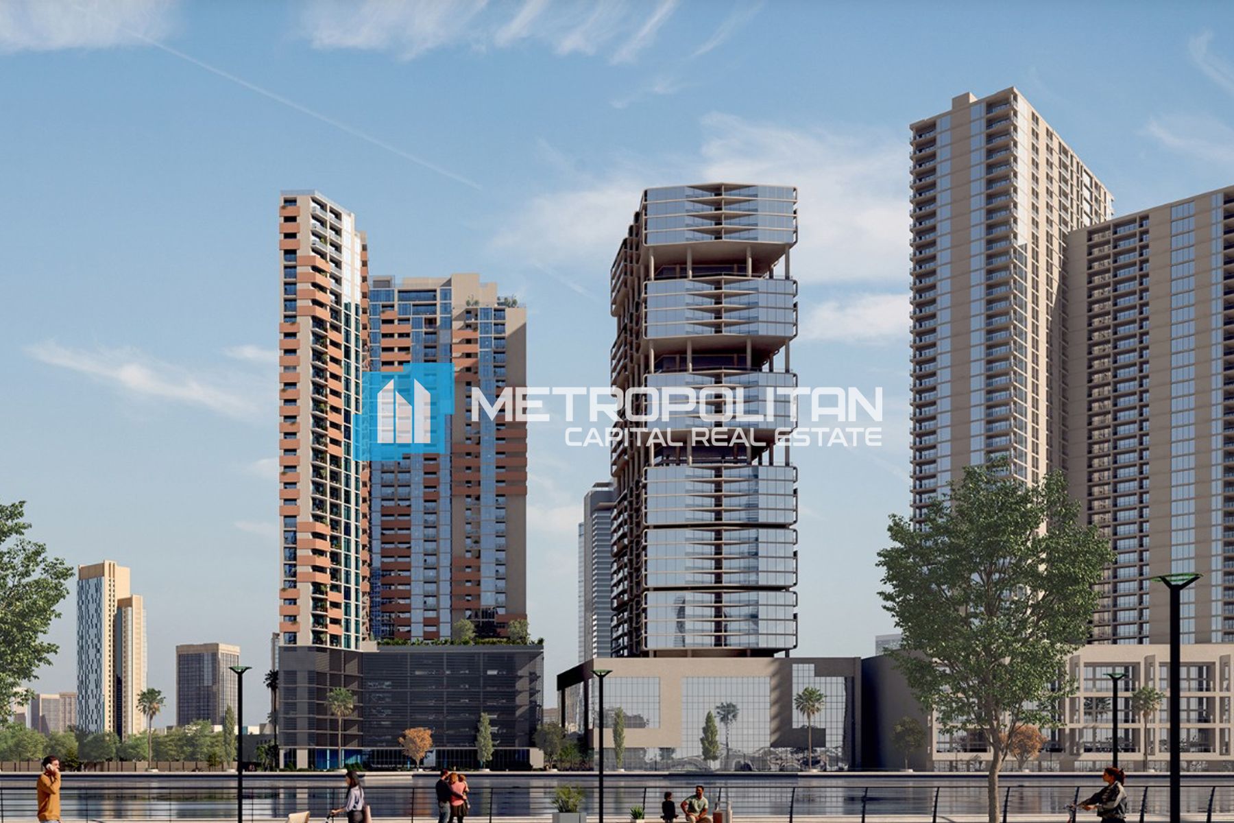 High Floor | 1BR w/ Balcony | Waterfront Residence photo-0