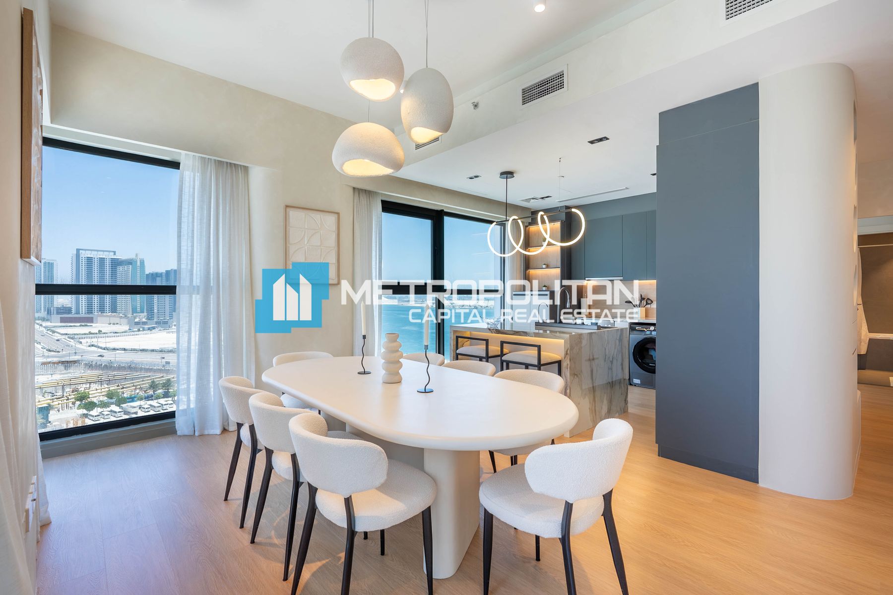 Upgraded Unique Unit | Fully Furnished | Sea view