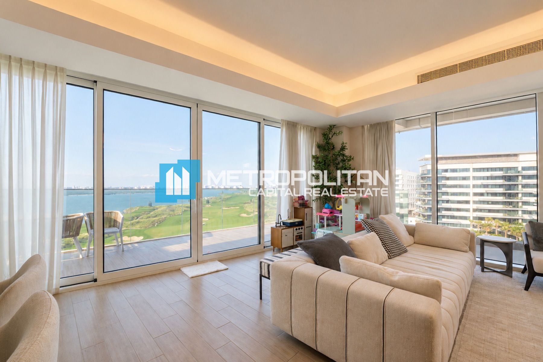 Golf & Mangrove Views | Unfurnished | Corner 3BR+M photo-1