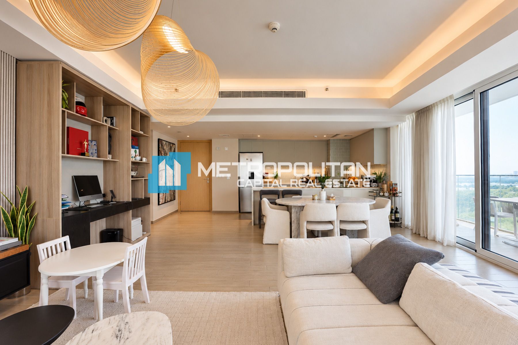Golf & Mangrove Views | Unfurnished | Corner 3BR+M photo-20