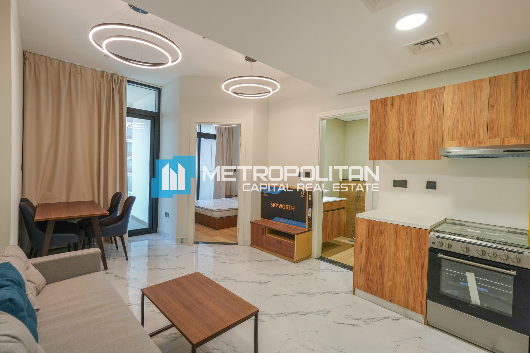 1BHK | Low Floor | Pool View | Furnished | Vacant photo-2