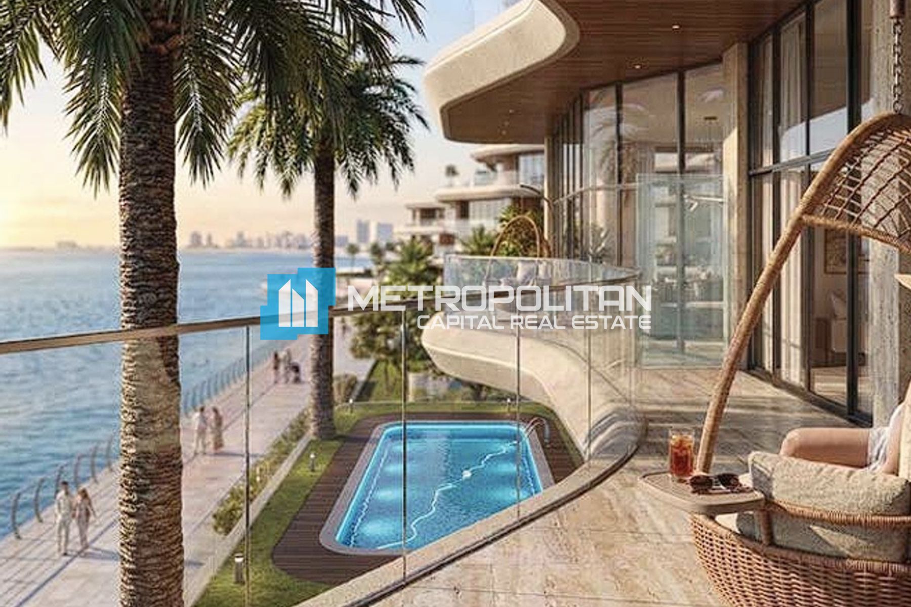 Sea View 5BR Duplex | Large Terrace + Private Lift photo-10