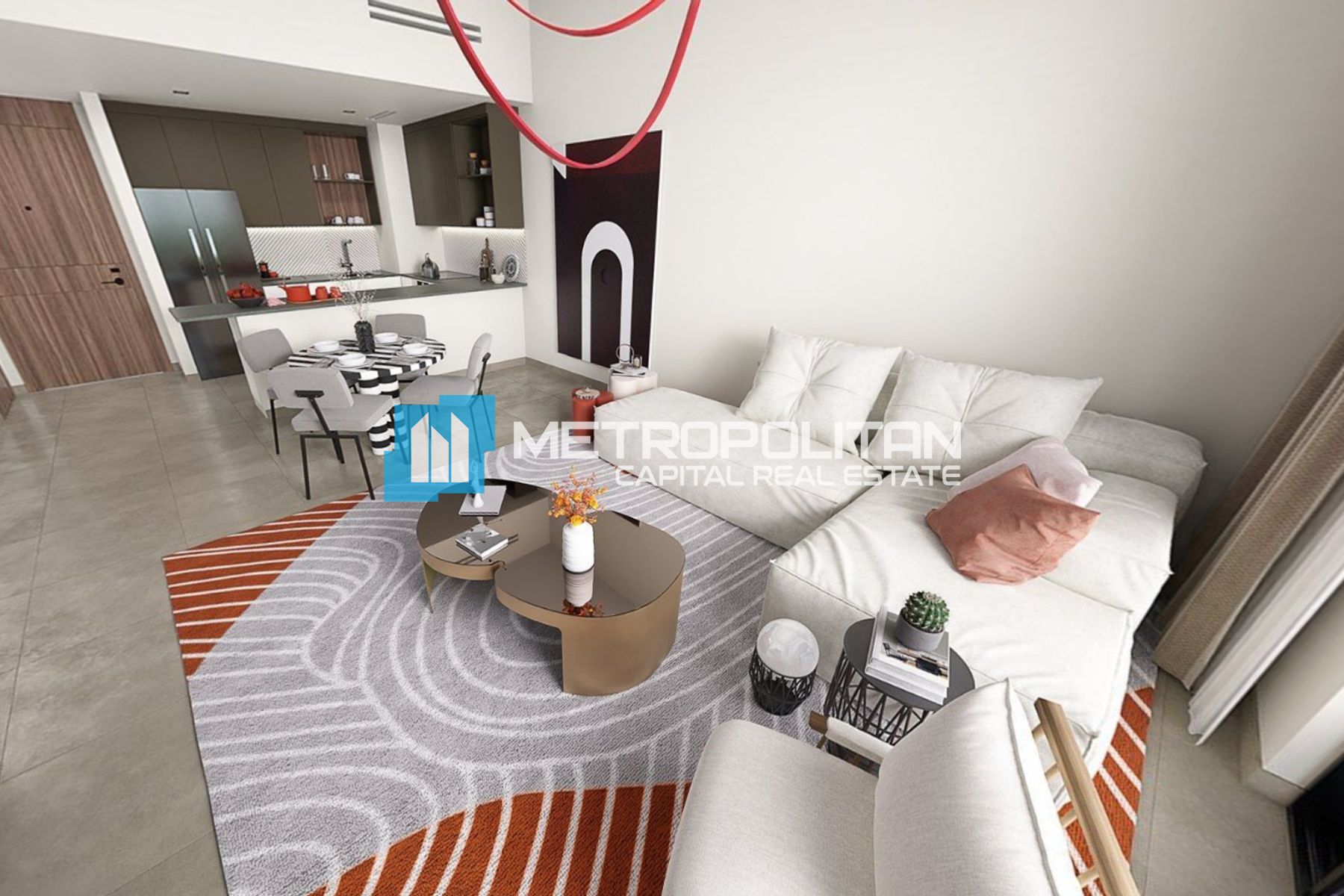 Berklee Abu Dhabi View | Top Floor | 1BR+Balcony photo-1