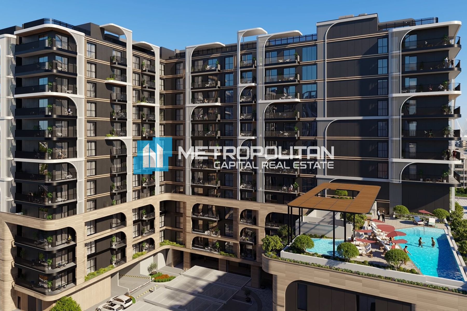 Berklee Abu Dhabi View | Top Floor | 1BR+Balcony photo-2