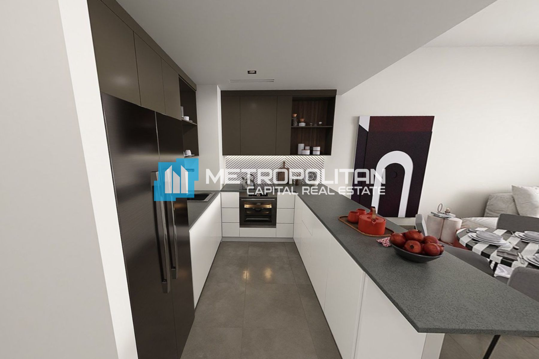 Berklee Abu Dhabi View | Top Floor | 1BR+Balcony photo-5